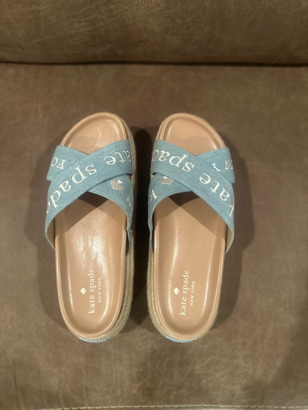 Kate Spade Piper Espadrille Flatforms 9